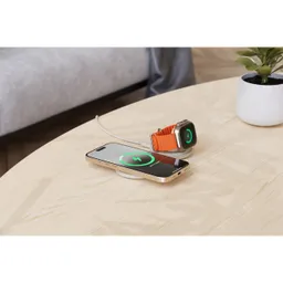 Satechi Satechi OntheGo Wireless Charger mit QI2 Sand 15W 2 in 1 – Produktbild 1 von 1
