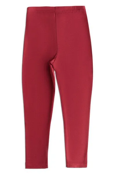 Leela Cotton Leela Cotton Baby Kinder Leggings Bio-Baumwolle Unisex 2051, Rosarot (rosa), – Produktbild 2 von 3