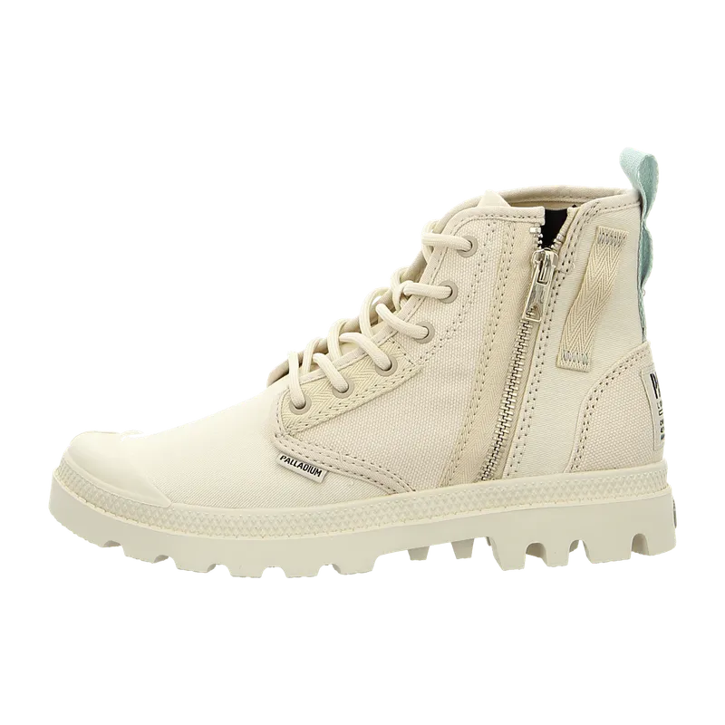 Palladium Palladium Schnürstiefelette Pampa Detroit Zip SU für Damen, Weiß, – Produktbild 2 von 7