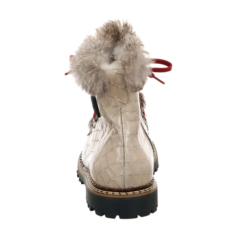Ammann Ammann 8020 Damen Schnürboots, Grau, – Produktbild 3 von 5
