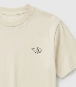 vis wear vis wear Wal der Liebe - Strand Surf - Pure Natural Bio Baumwolle Shirt – Produktbild 1 von 1