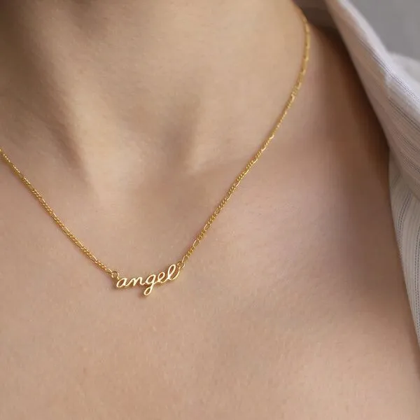 Paeoni Colors Paeoni Colors Angel-Halskette aus 18k Gold Vermeil, 925 Sterling Silber – Produktbild 2 von 4