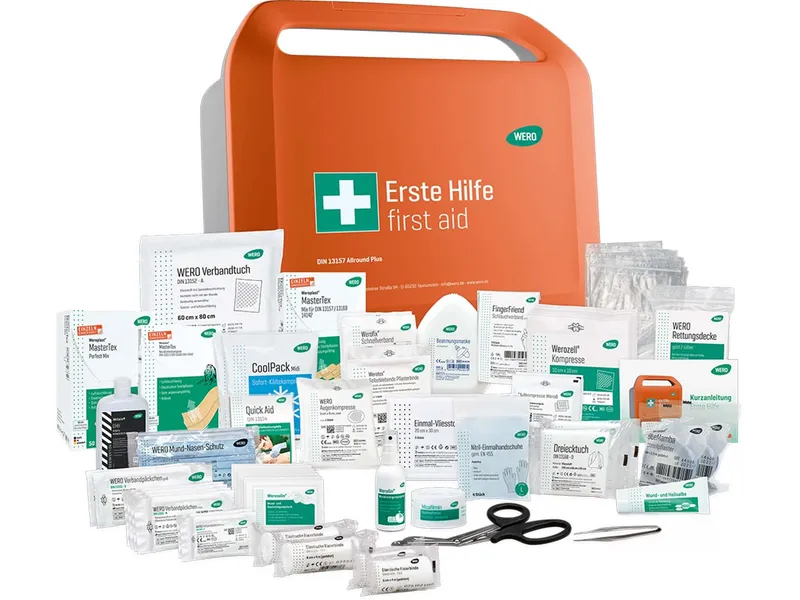 WERO WERO Erste-Hilfe-Koffer "Smart Case" DIN 13157, groß, Allround Plus – Produktbild 1 von 1