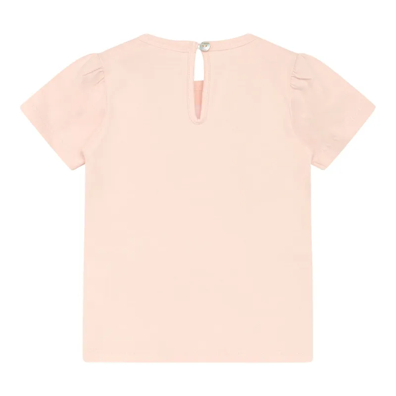 Hust&Claire Hust&Claire T-Shirt Tüll-Blumen, Rosa, – Produktbild 1 von 1