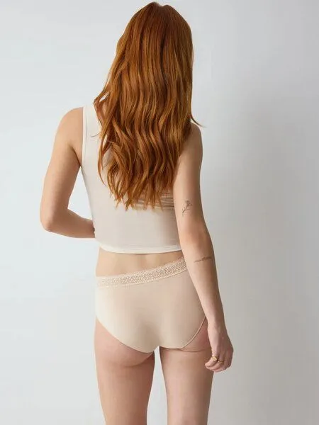 Triumph Triumph Midi-Slips 2er-Pack | Feel of Modal | weich, Natur (beige), – Produktbild 2 von 4