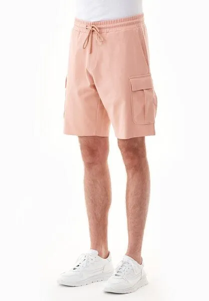 ORGANICATION ORGANICATION Cargo-Sweatshorts aus Bio-Baumwolle, Dusty blush, – Produktbild 3 von 3
