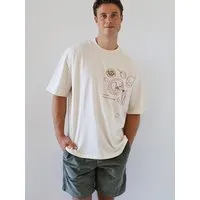 Kultgut Kultgut Artdesign - Biofair- Oversize Shirt / Picnic, Natur, – Produktbild 1 von 1