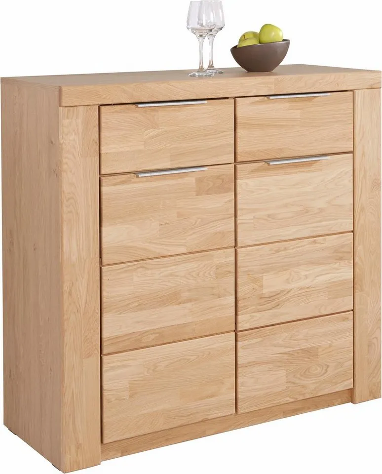 OTTO home Kommode Zara, Breite 100 cm, Braun, – Produktbild 6 von 8