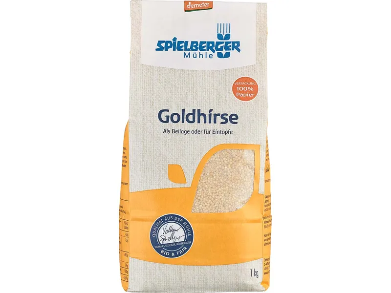 Spielberger Mühle Spielberger Mühle Bio-Goldhirse, 1 kg – Produktbild 1 von 1