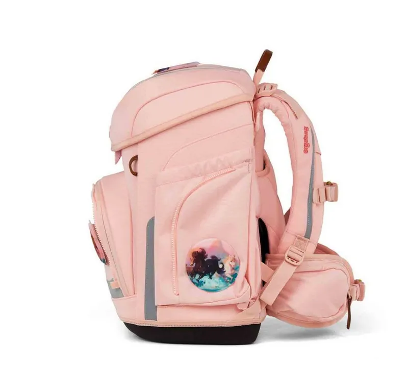 Ergobag Ergobag Schulranzen Cubo (inkl. Etui (befüllt), Schlamperrolle, Sportbeutel und Kletties, 5tlg), Unzähmbär, – Produktbild 3 von 5