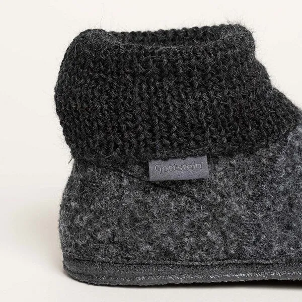 Gottstein Gottstein Hüttenschuhe Wool Venture High, Grau, – Produktbild 3 von 4