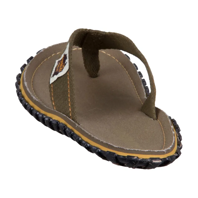 Gumbies Gumbies Classic, Khaki Herren Zehentrenner, Grün, – Produktbild 3 von 5