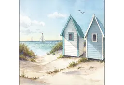 Ambiente Luxury Paper Products Papierserviette, Servietten 33x33cm 3-lag. mit Strand & Meer Motiv 20 Stück – Produktbild 1 von 1