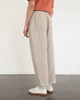 Rotholz Rotholz Damen vegan Hose Wide Sand – Produktbild 1 von 1
