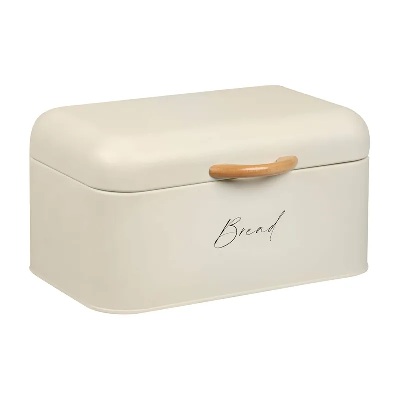 Kesper Metall-Brotkasten "Bread", Beige, – Produktbild 1 von 2