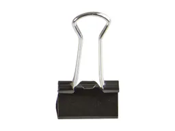 12 Wedo Foldback-Klammern 19 mm, schwarz – Produktbild 1 von 1