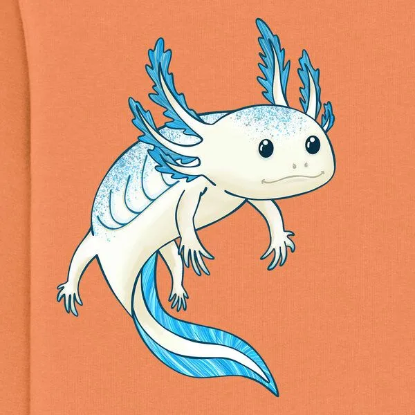 Spangeltangel Spangeltangel Kinder-Sweatshirt "Axolotl", Lachs, – Produktbild 2 von 4