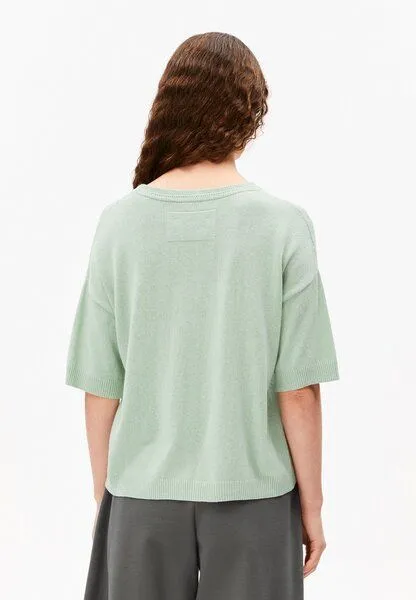 ARMEDANGELS ARMEDANGELS LINO BLEND Damen Strickshirt aus Leinen-Mix, Foam, – Produktbild 2 von 4