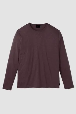 recolution Recolution Herren vegan Langarmshirt Maca Dark Grape – Produktbild 1 von 1