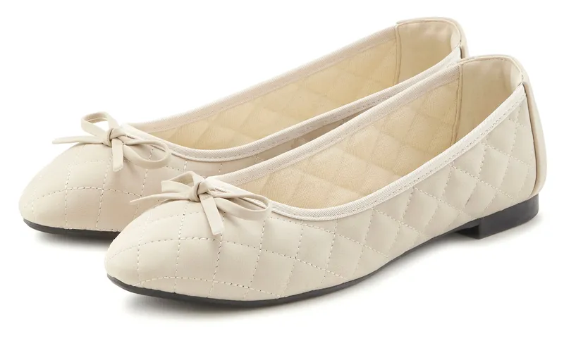 Lascana Ballerina, Beige, – Produktbild 2 von 3