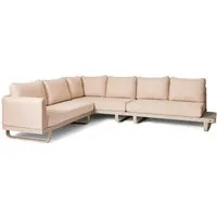 Gartenlounge "Fellow" Gestell: Aluminium, Bezug: Polyester, sand – Produktbild 1 von 1