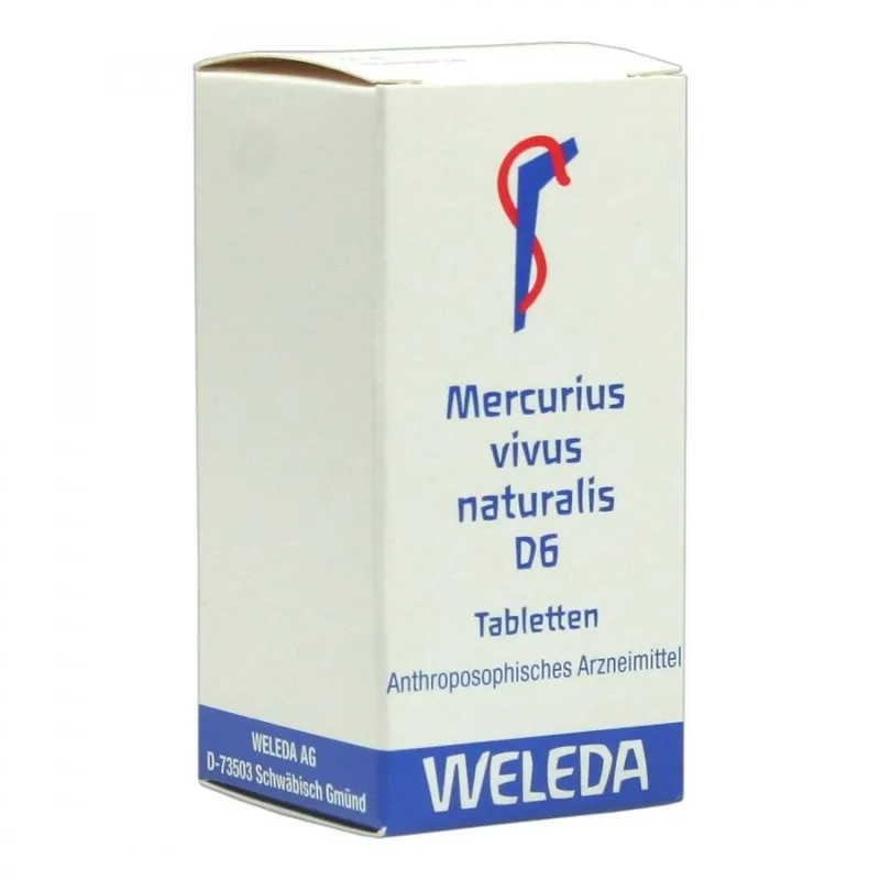 Weleda Mercurius Vivus Naturalis D6 Tabletten – Produktbild 1 von 1