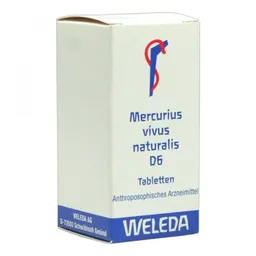 Weleda Mercurius Vivus Naturalis D6 Tabletten – Produktbild 1 von 1