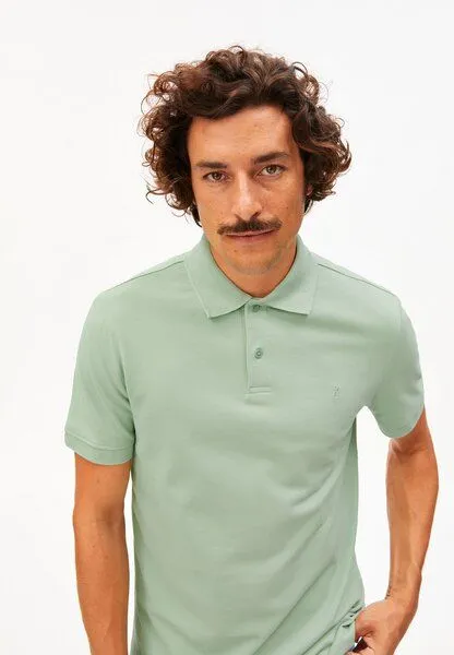 ARMEDANGELS ARMEDANGELS MAARIO Herren Polo aus Bio-Baumwolle, Foam, – Produktbild 3 von 4