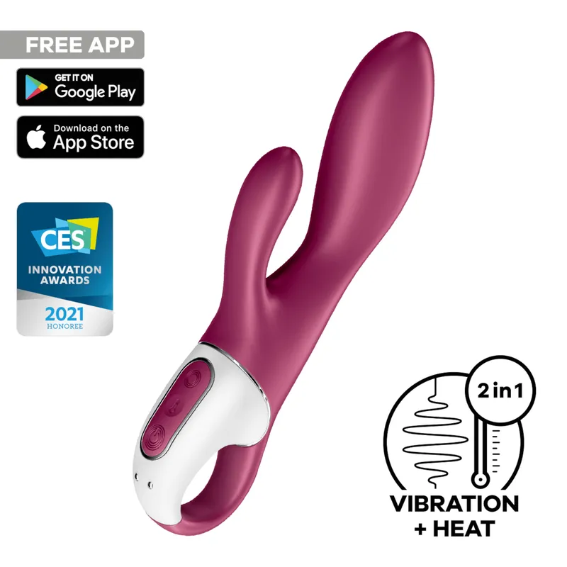 Satisfyer Satisfyer Heated Affair Connect App, 20,5 cm, Weiß, – Produktbild 1 von 1