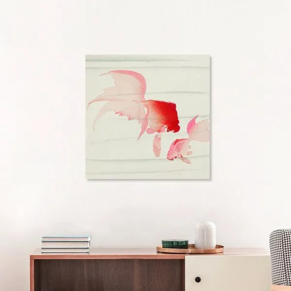 Photocircle Photocircle Poster / Leinwandbild - Goldfische von Ohara Koson – Produktbild 3 von 4