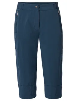 Vaude Vaude Farley III Damen Capri dunkelblau 46 - Damenhosen, -röcke & -kleider – Produktbild 1 von 1