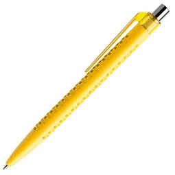 prodir prodir® Kugelschreiber QS40 PMT Air, blaue Mine, gelb/silber poliert – Produktbild 1 von 1