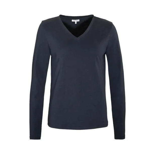Living Crafts Living Crafts Langarm-Shirt - TARANA, Ink blue (blau), – Produktbild 4 von 4