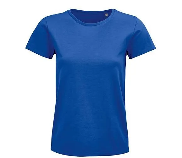 Sol's Sol's Damen T-Shirt Kurzarm Rundhals in 20 verschiedenen Farben aus Bio - Baumwolle, Royal blue, – Produktbild 1 von 4