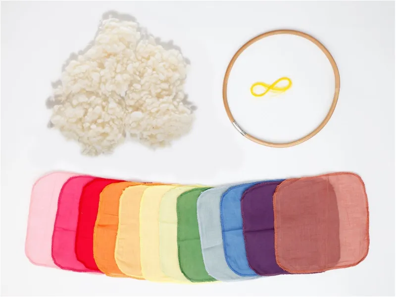 HANS NATUR HANS NATUR Baby Mobile Feentanz Bastelset Mit 12 Feen, Mehrfarbig, – Produktbild 2 von 2