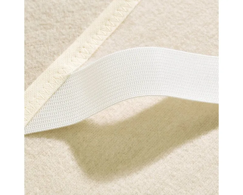 Dormisette Matratzenschutzbezug Protect & Care Dormisette, Matratzenauflage aus Baumwolle und Leinen, Beige, – Produktbild 2 von 5