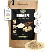 ALPHAZOO ALPHAZOO Bierhefe Pulver für Hunde & Katzen I Reine Hefe I Vitamin B Komplex 250 g – Produktbild 1 von 2
