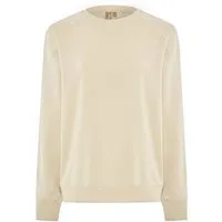JHK JHK Unisex Classic Sweatshirt Sweater Pullover Everest Rundhals ohne Kapuze, Beige (buttercream), – Produktbild 1 von 1