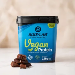 Bodylab24 Vegan Protein - 1000g - Double Chocolate – Produktbild 1 von 1
