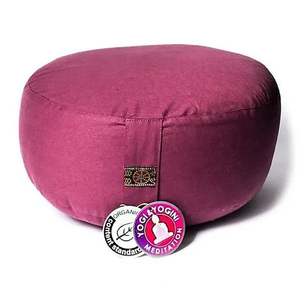 Just Be Just Be Meditationskissen, Aubergine, – Produktbild 1 von 1