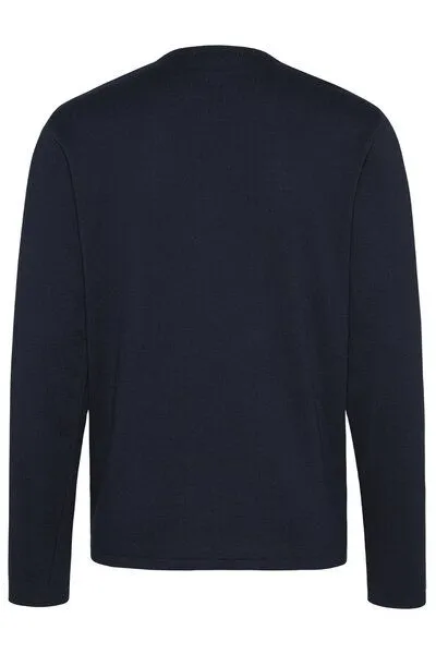 Wunderwerk Wunderwerk Herren Rundhals Pullover aus 100% Biobaumwolle "Core crewknit co male", Dunkel blau (old navy), – Produktbild 2 von 4