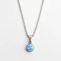 ALEXASCHA ALEXASCHA Kurze Kette mit Anhänger | Mix & Match | Silber – Produktbild 1 von 1