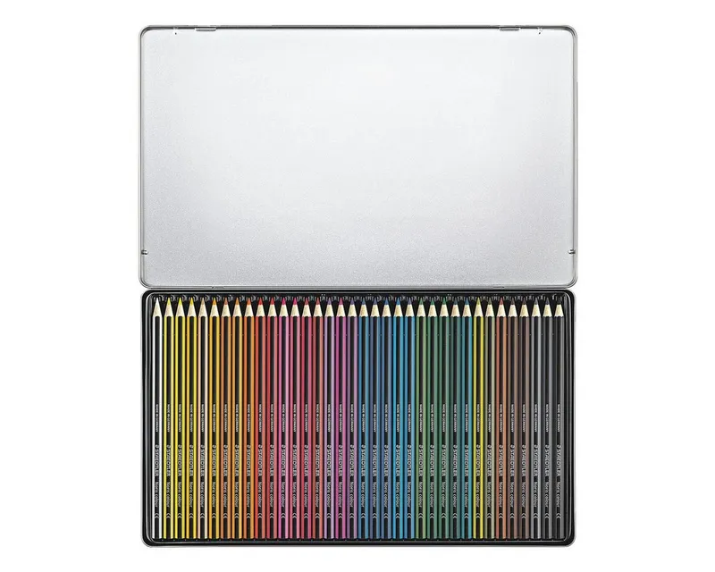Staedtler Staedtler Buntstift Noris® colour, (36-tlg), im Metalletui, Bunt, – Produktbild 2 von 3