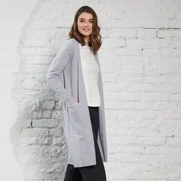 Kokon Zwo Kokon Zwo Lange Strickjacke 100% Merinowolle (ÖKO TEX) – Produktbild 1 von 1