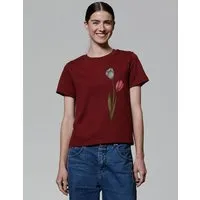 watapparel watapparel T-Shirt Frauen Blume in Wasserfarbe 05 – Produktbild 1 von 1