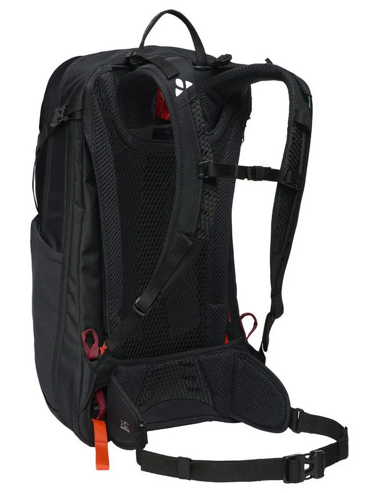 Vaude Vaude Rucksack Wizard 18+4, mit zwei seitlichen Netztaschen, inklusive Regenhülle, Schwarz, – Produktbild 5 von 5