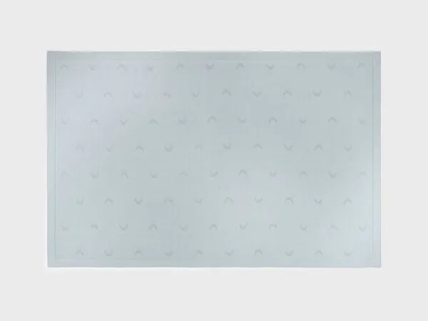 Yumeko Yumeko Kinderdecke Baumwolle Moon, Faded blue, – Produktbild 2 von 2