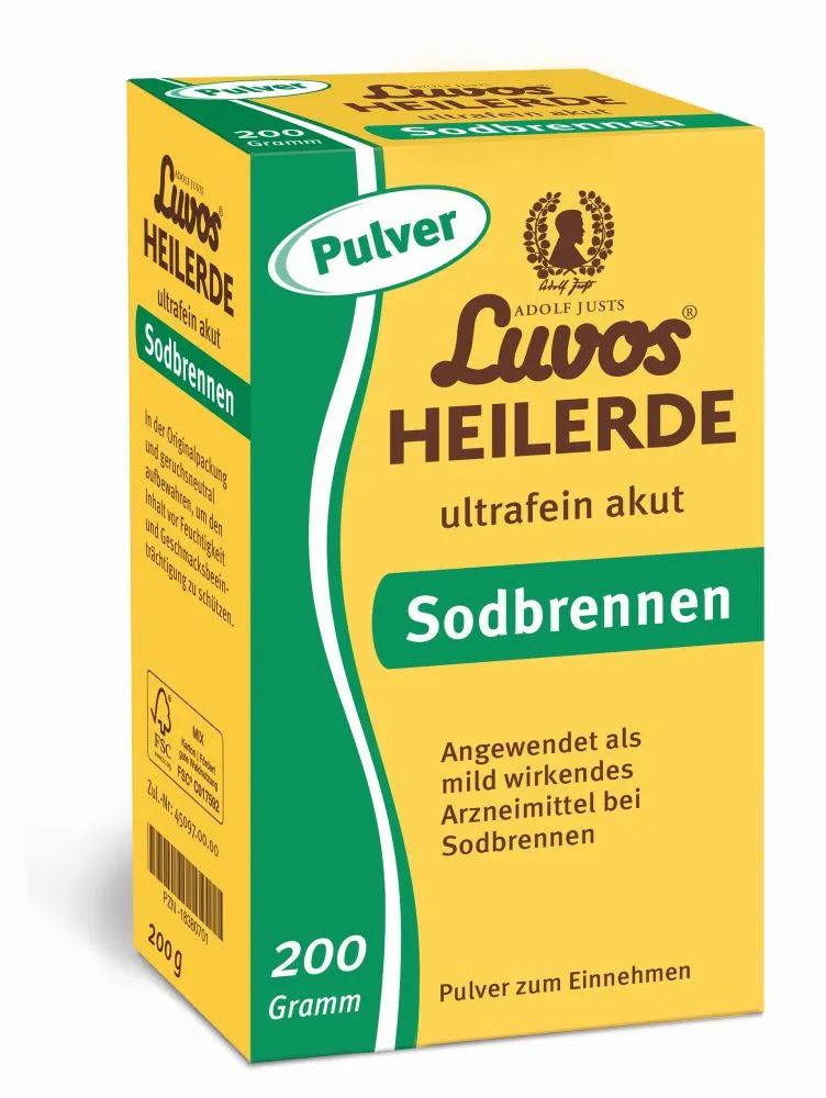 Heilerde-Gesellschaft Luvos Just Heilerde-Gesellschaft Luvos Just Luvos HEILERDE ultrafein akut 200 g Pulver – Produktbild 1 von 1