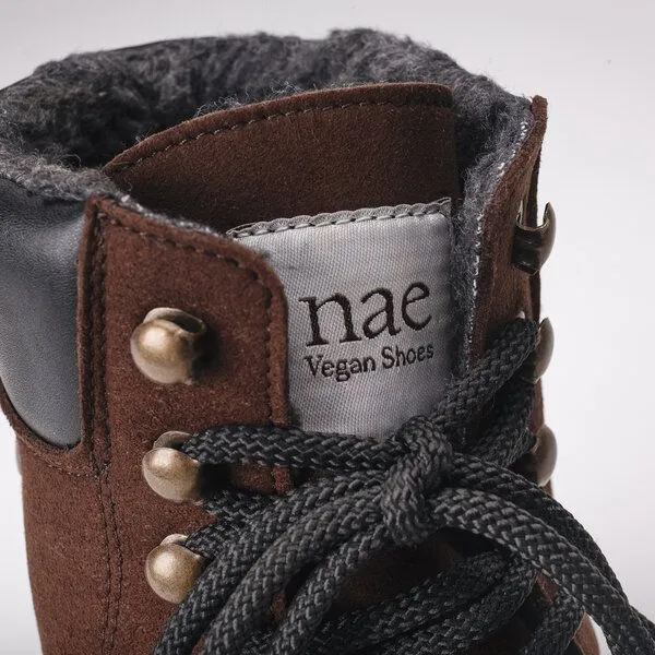 Nae Vegan Shoes Nae Vegan Shoes NAE Gadea - vegane, warme Mountain- Boots, Brown, – Produktbild 4 von 4