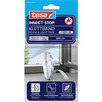 Tesa tesa Klettband Ersatzrolle für Fliegengitter, 5,6 m x 9 mm, weiß – Produktbild 1 von 1